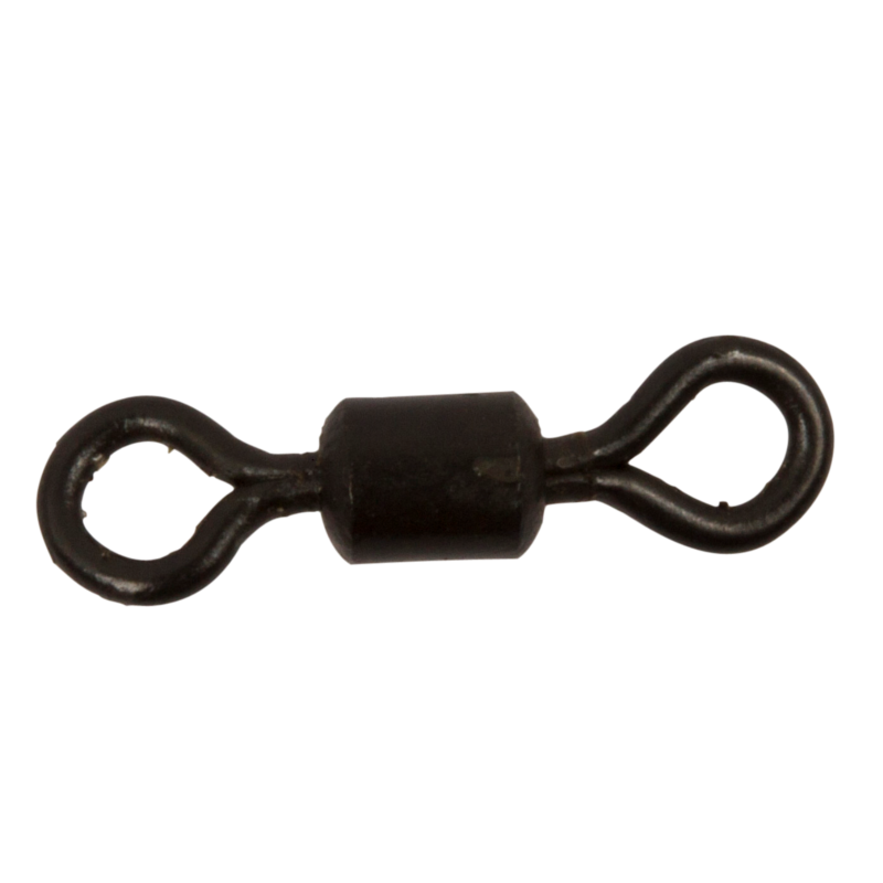 

KORDA Вертлюг Micro Rig Ring Swivel, Черный