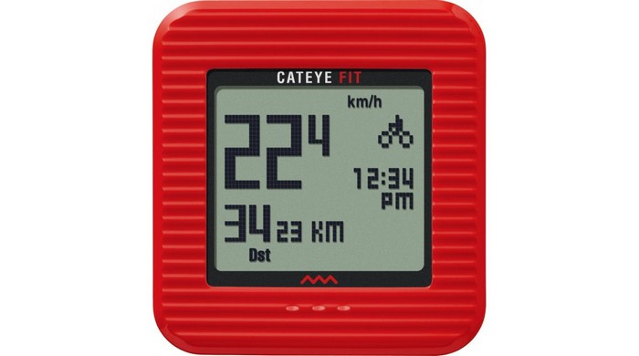 

Велокомпьютер Cat Eye Fit Bike Walk CC-PD100W red