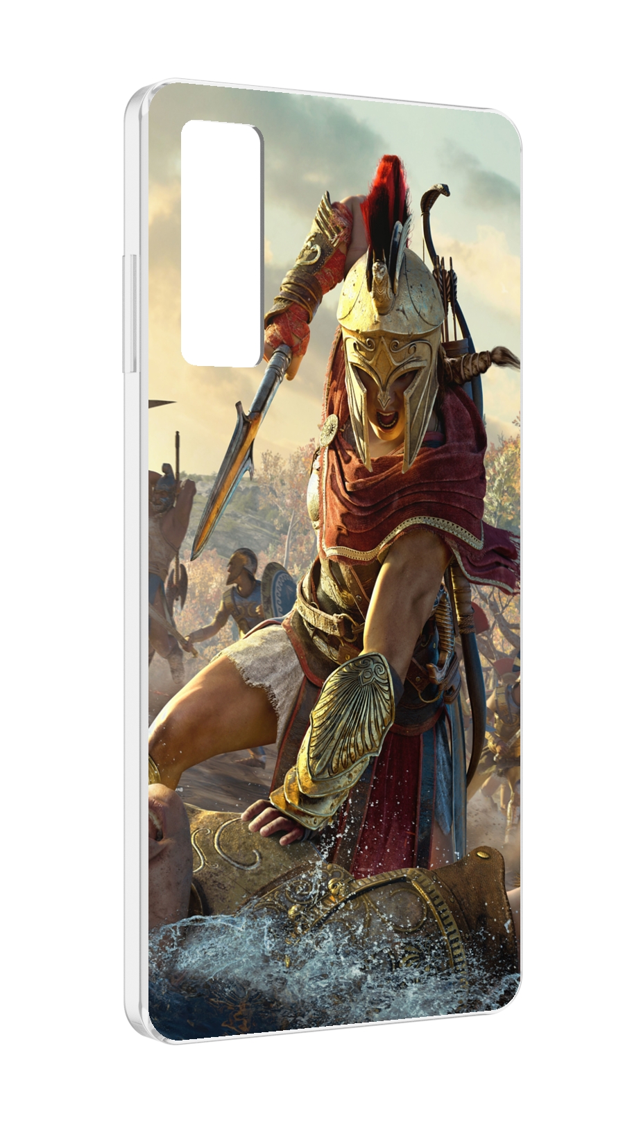 

Чехол MyPads Assassin's Creed Odyssey Kassandra мужской для TCL 20 5G, Прозрачный, Tocco