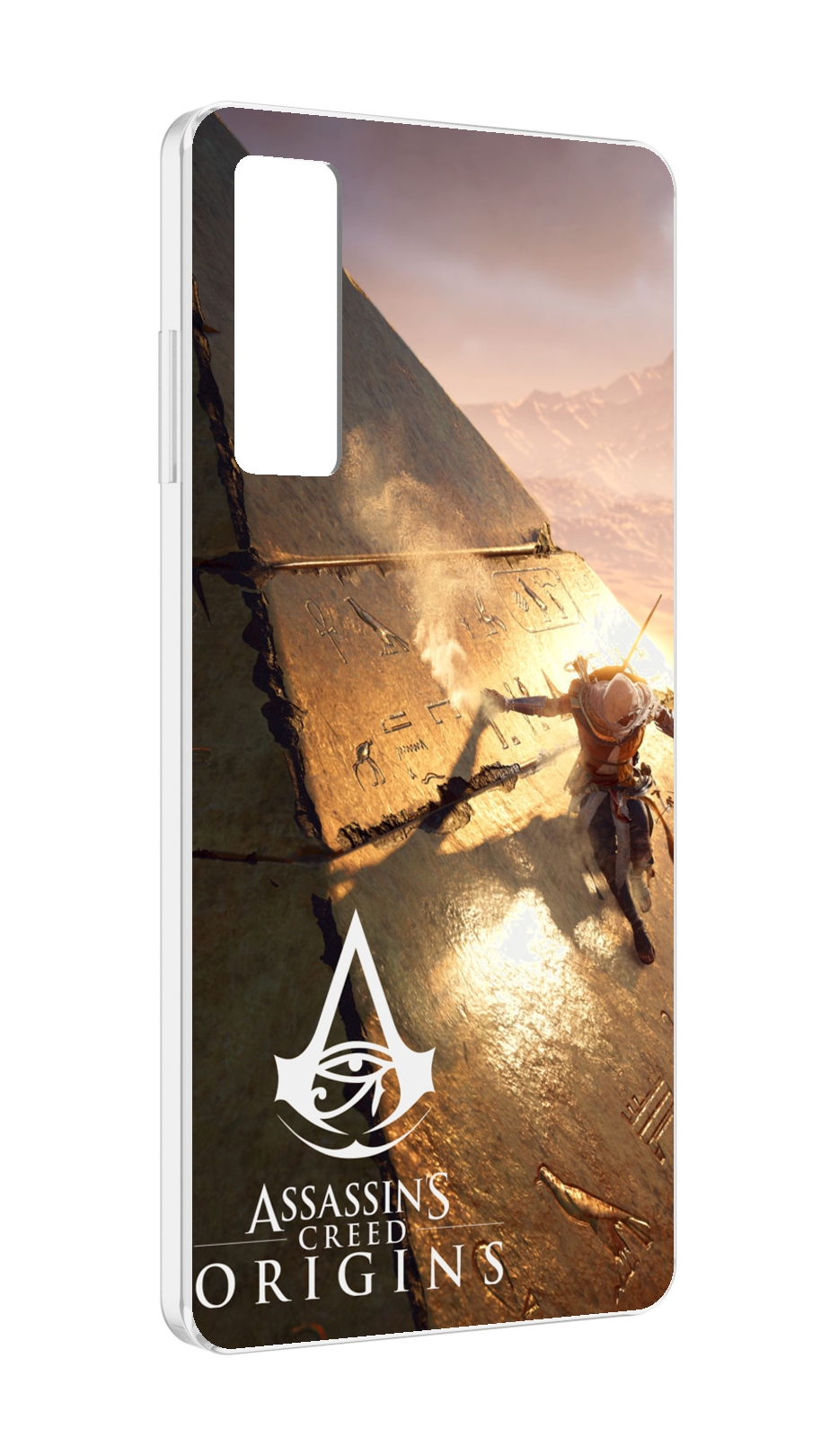 

Чехол MyPads Assassin's Creed Origins для TCL 20 5G, Прозрачный, Tocco