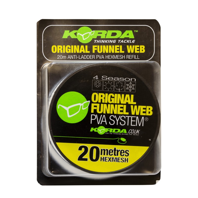 фото Korda сетка pva запасная funnel web hexmesh 20м