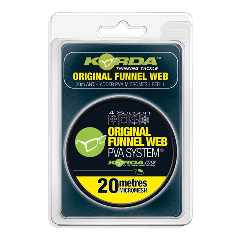 фото Korda сетка pva запасная funnel web micromesh 20м