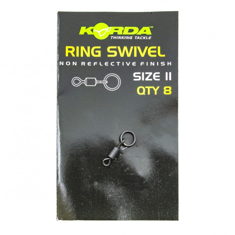 фото Korda вертлюг с кольцом flexi ring swivels №11