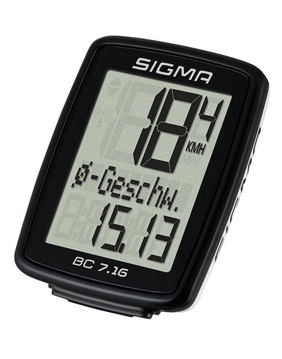 

Велокомпьютер Sigma BC 7.16 black/white