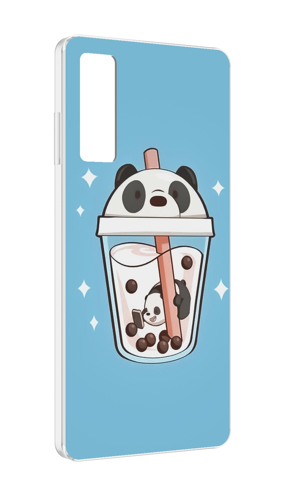 

Чехол MyPads Bubble tea для TCL 20 5G, Прозрачный, Tocco