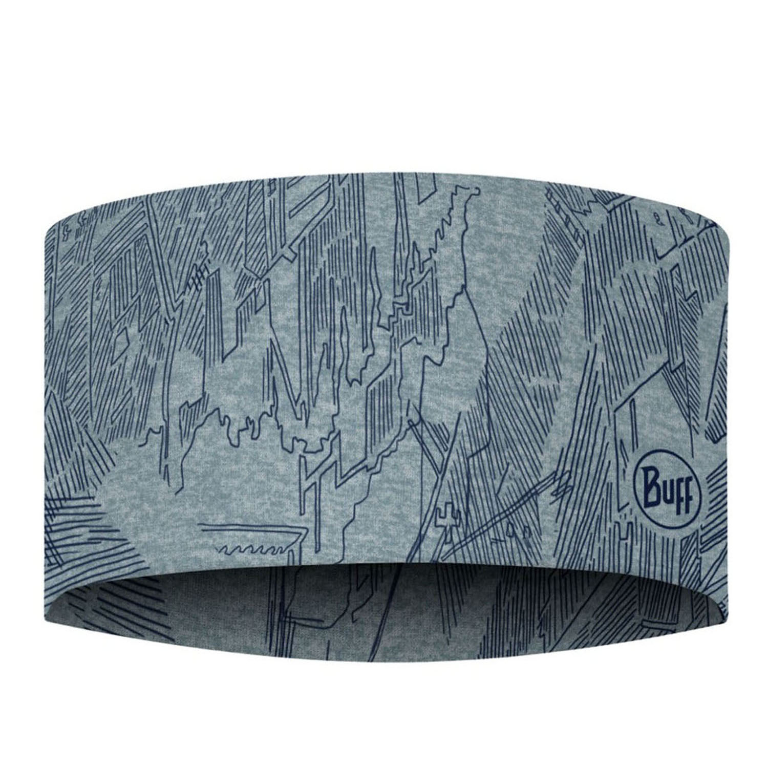 Повязка Buff Coolnet Uv Wide Headband Laven Mist