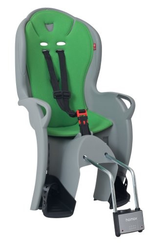 

Велокресло Hamax Kiss grey/green