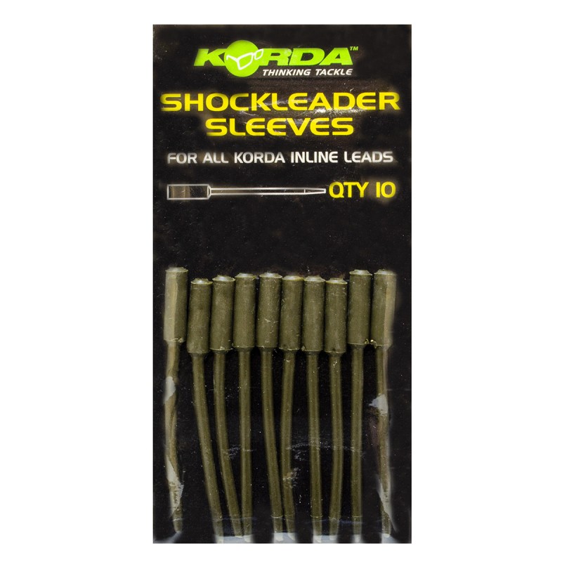 фото Korda вставка для in-line грузов shockleader sleeves weedy green