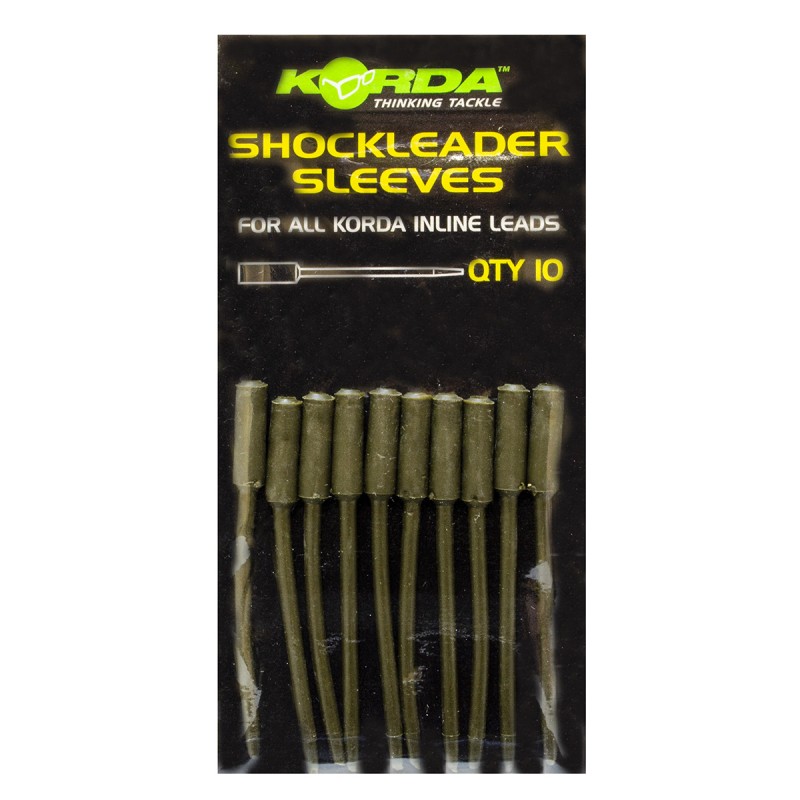 KORDA Вставка для in-line грузов Shockleader Sleeves Weedy Green