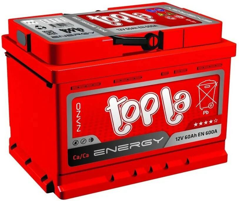 Аккумулятор TOPLA Energy 60 Ач прямая полярность