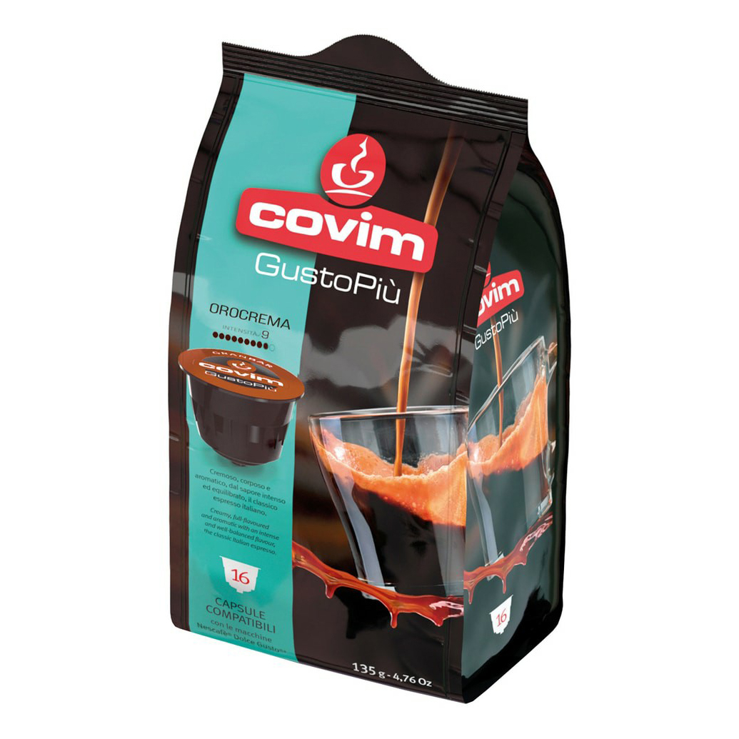 

Кофе Covim Orocrema в капсулах 7 г х 16 шт