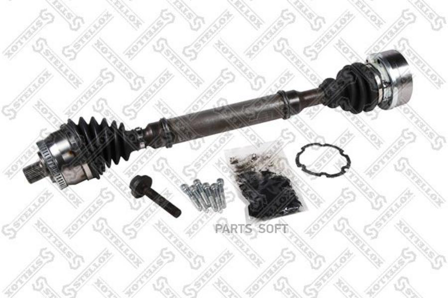 

STELLOX 1582138SX 158 2138-SX привод правый 636mm ABS, 22682\ VW Passat B5 1.6 96 () 1шт