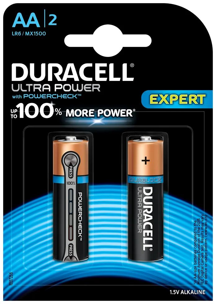 фото Батарейки duracell ultra power aa 2 шт