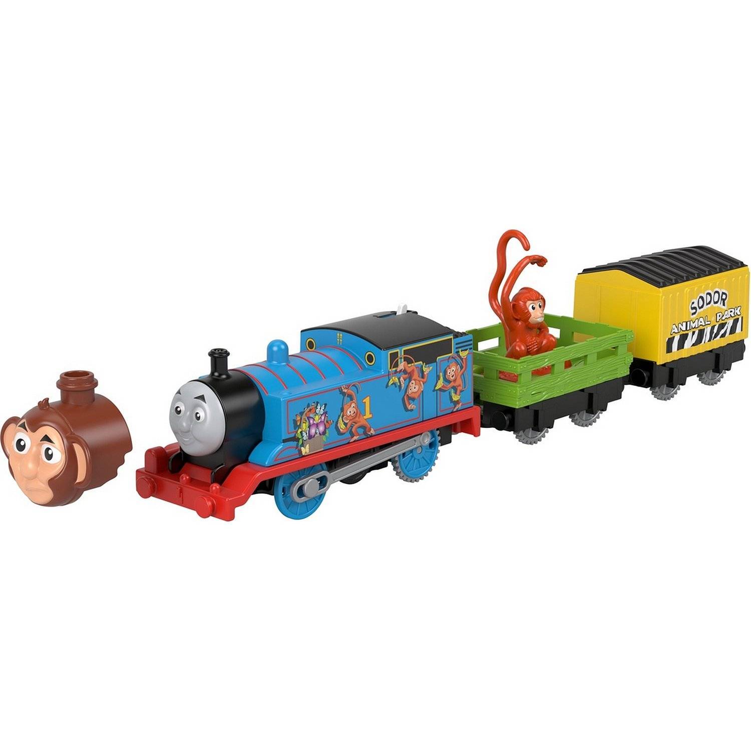 

Thomas & Friends Паровозик моторизированный Томас-обезьянка GLK69/GLK70, GLK69/GLK70