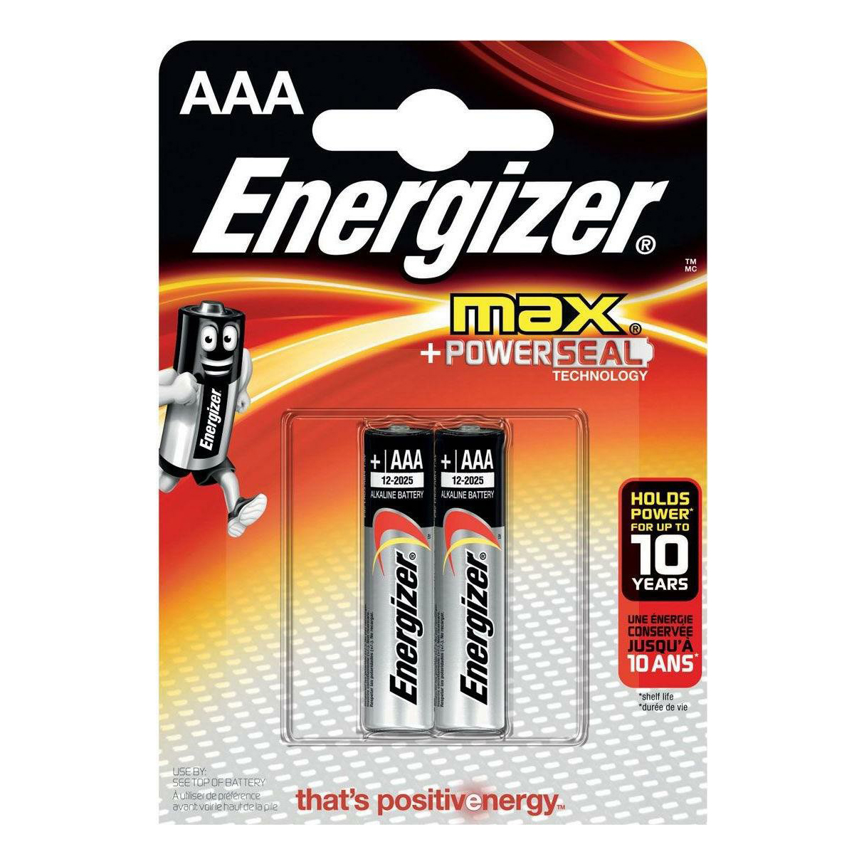 

Батарейки Energizer Max + PowerSeal AAА 2 шт