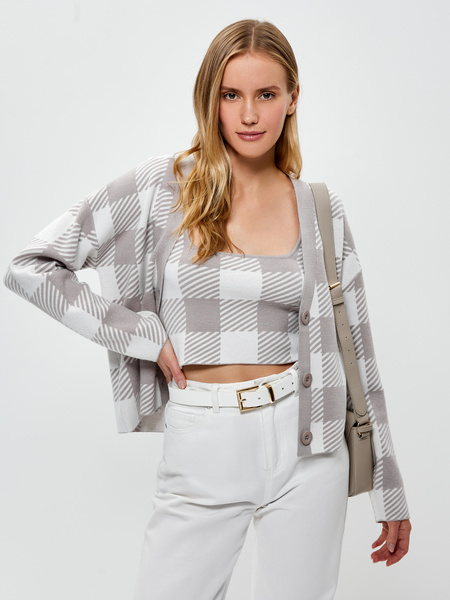 

Топ женский ZARINA 3121629829 бежевый XS, 3121629829