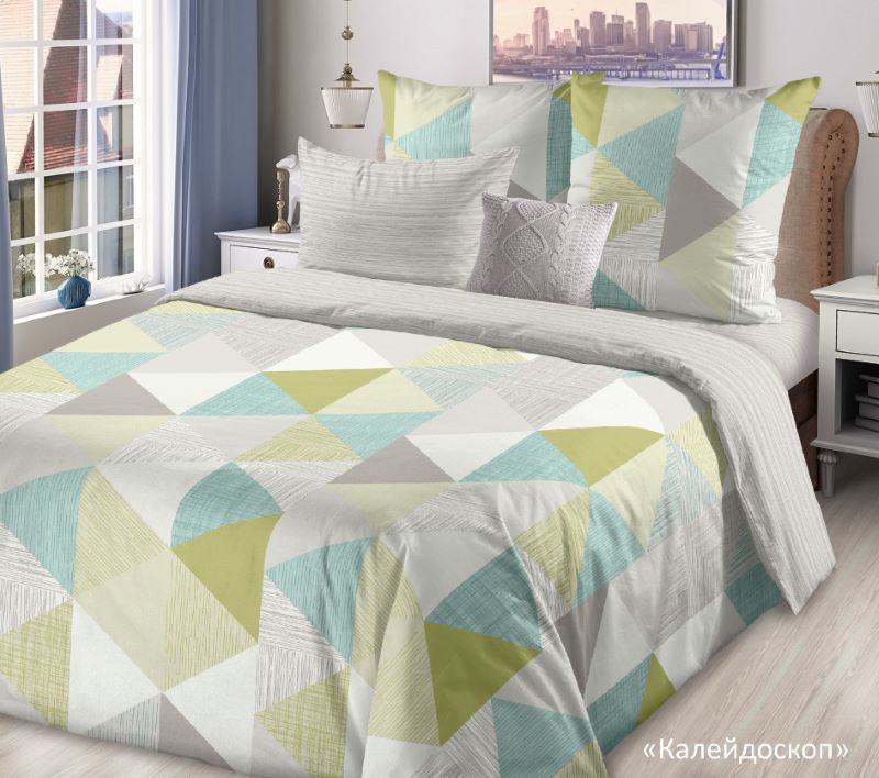 

BR-50 КПБ Бязь Калейдоскоп Семейный