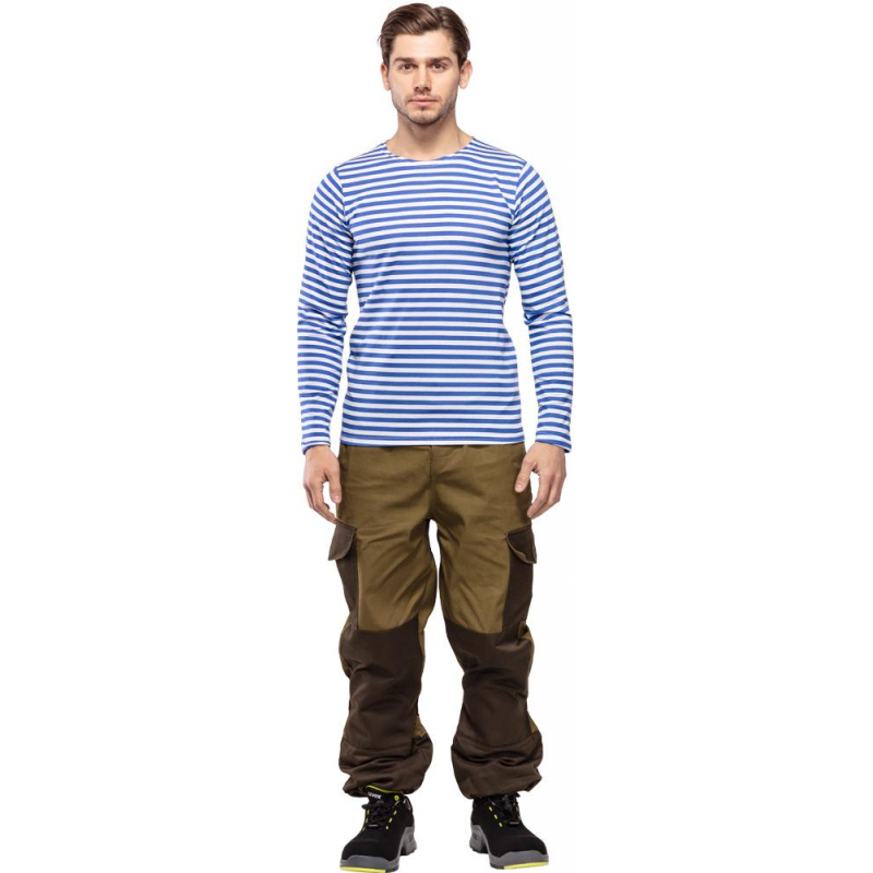 

Лонгслив рабочий NoBrand 446707-K синий 54