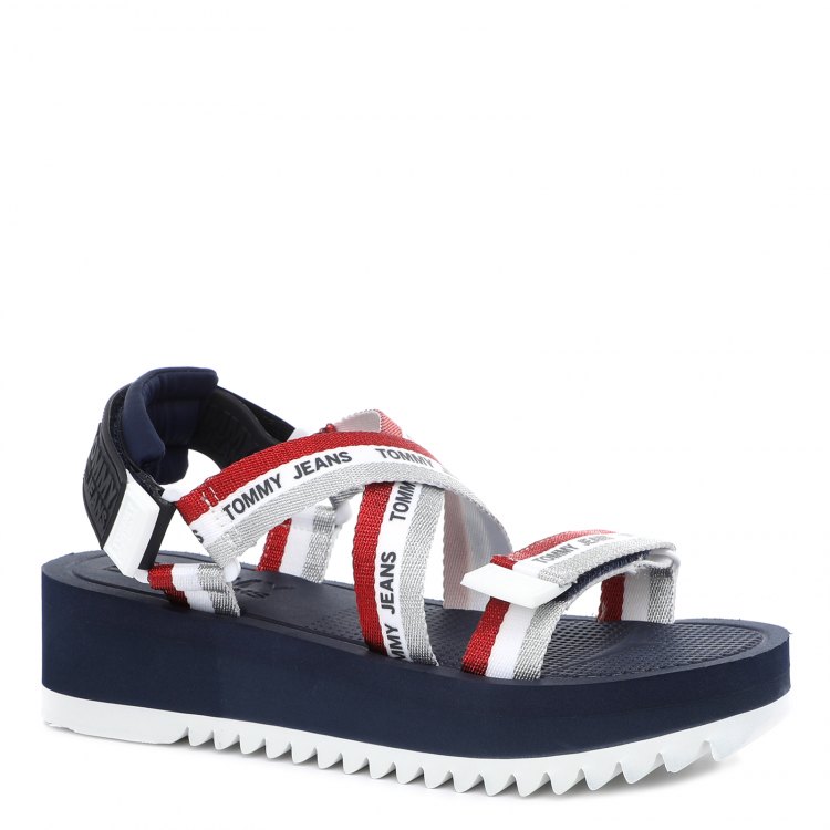 фото Сандалии женские tommy jeans en0en01325_2520778 синие 37 eu