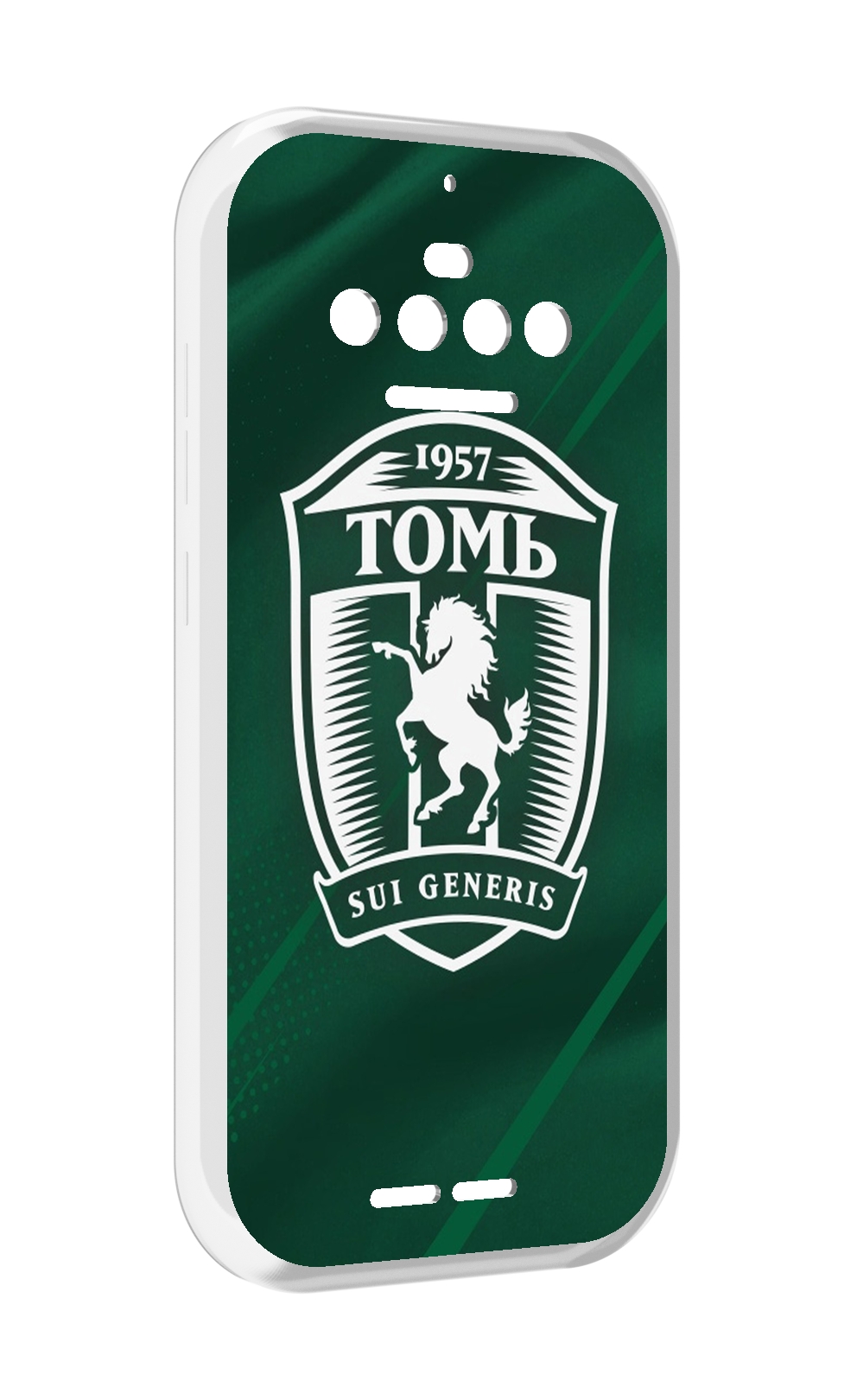 

Чехол MyPads фк томь томск для Oukitel F150 R2022, Прозрачный, Tocco