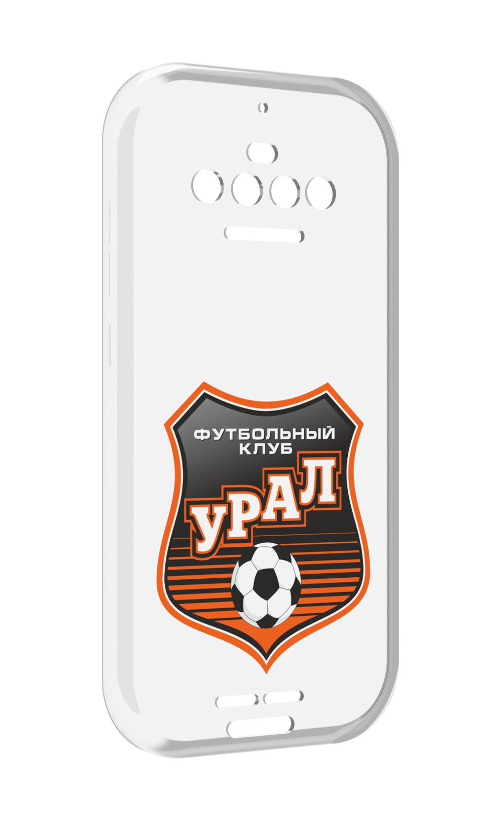 

Чехол MyPads фк урал мужской для Oukitel F150 R2022, Прозрачный, Tocco