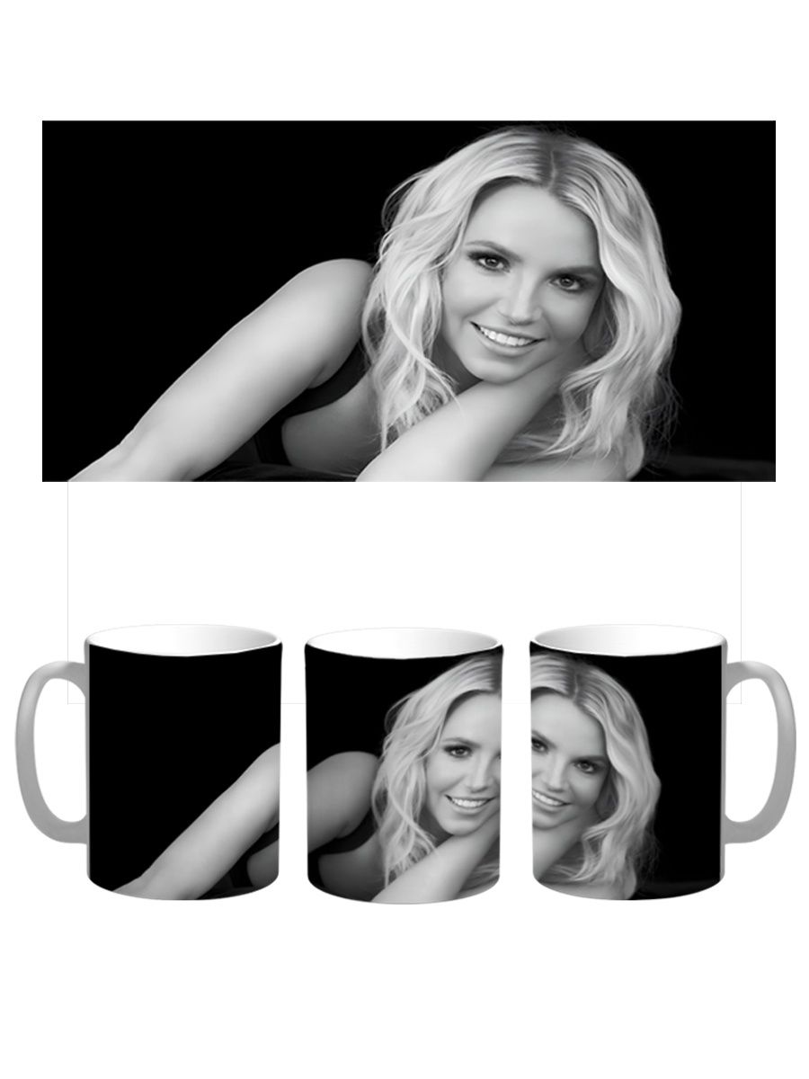 

Кружка Каждому Своё Бритни Спирс, Britney Spears 330 мл, CU-MZBS6-W/S