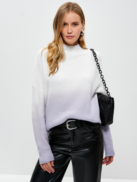 фото Свитер женский zarina 3121604804 фиолетовый s
