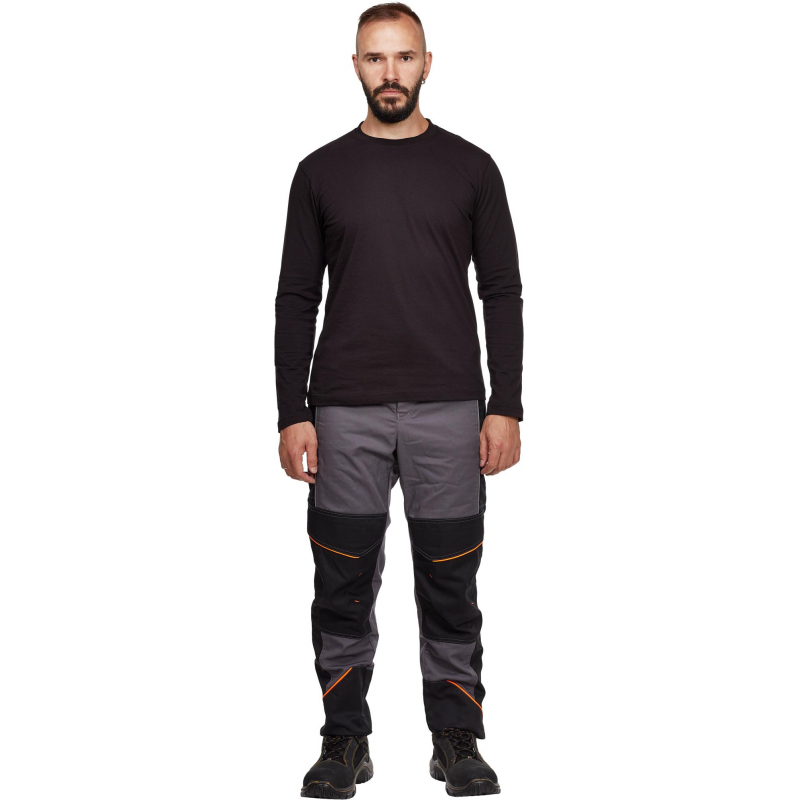 

Лонгслив рабочий NoBrand 1187743-K черный XXXL