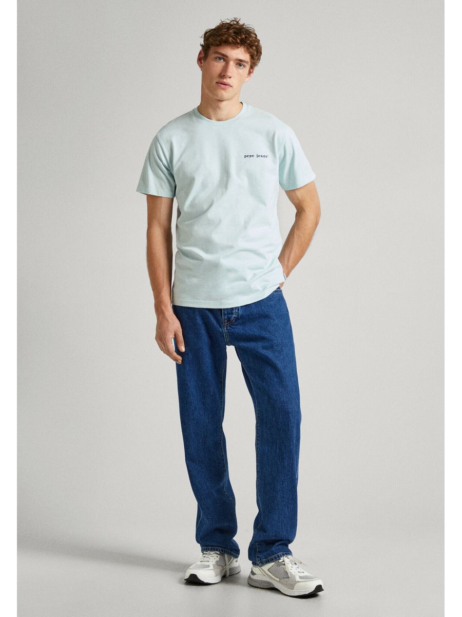 

Футболка мужская Pepe Jeans PE122O0MH синяя L, Синий, PE122O0MH
