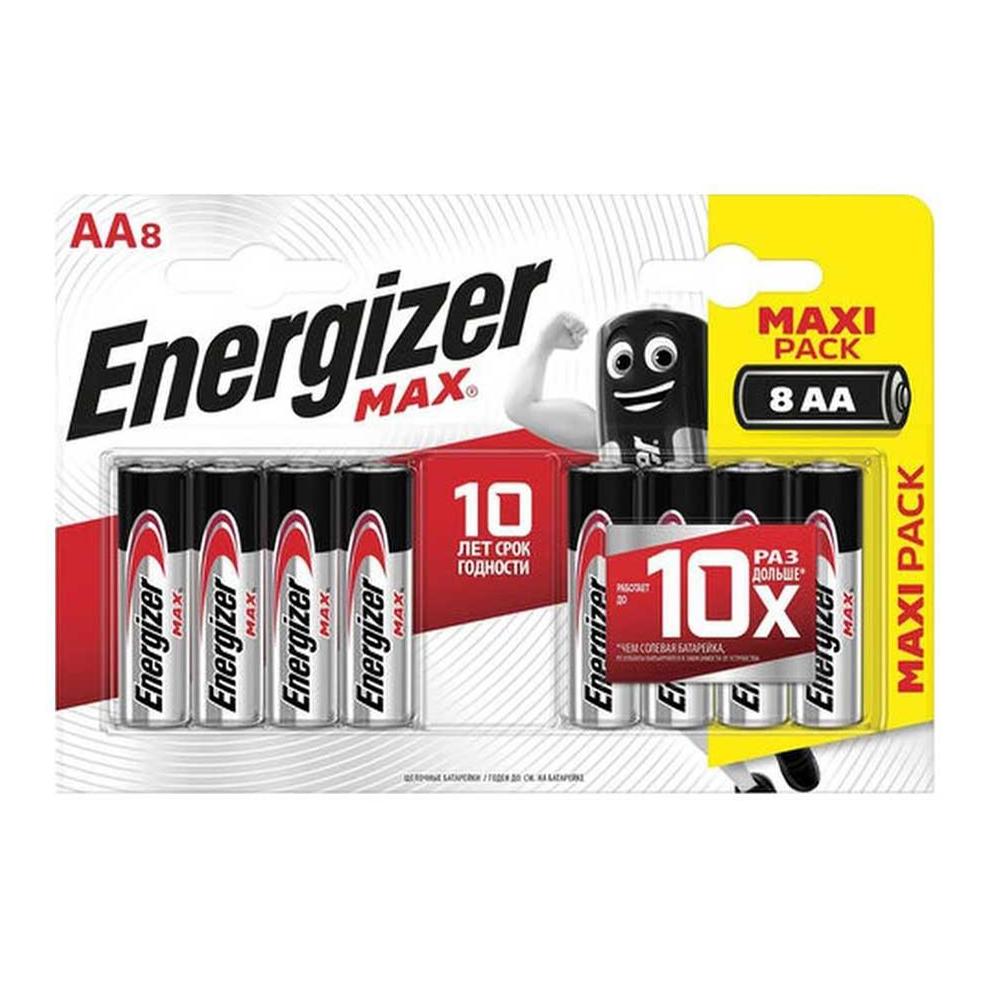 

Батарейки Energizer Max АА 8 шт