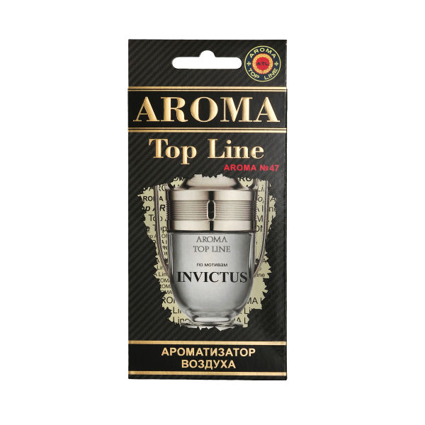 фото Ароматизатор на зеркало aroma top line №47 paco rabanne invictus мешочек aroma top line ар