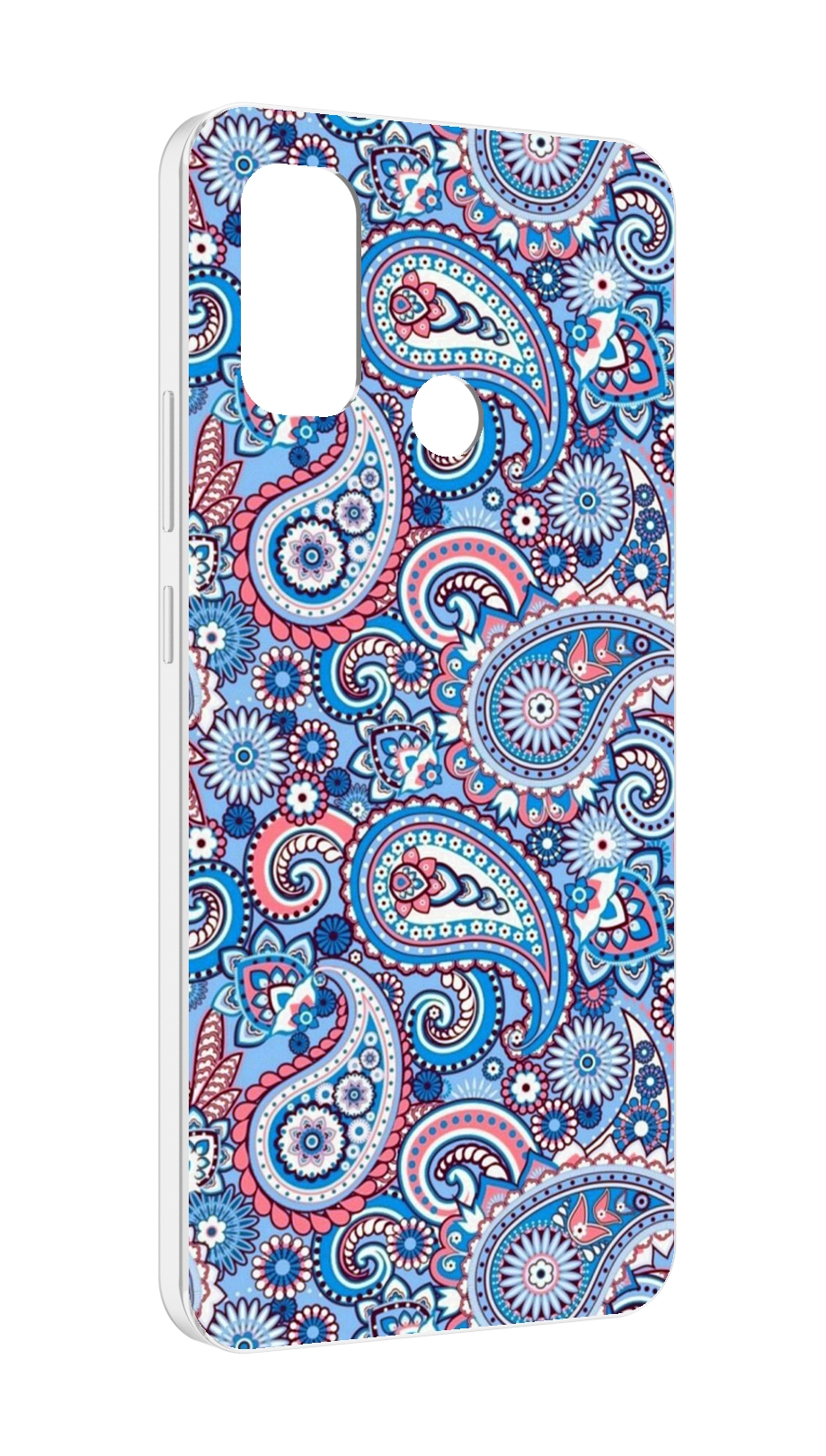 

Чехол MyPads красивый голубой арнамент для UleFone Note 10P/Note 10, Прозрачный, Tocco