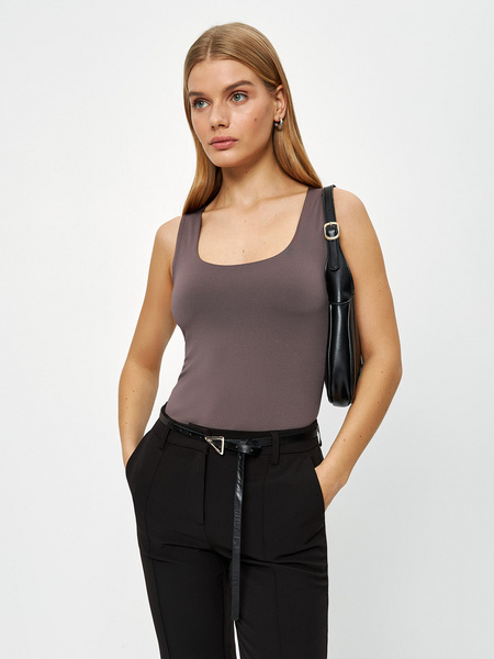 

Майка женская ZARINA 3121511411 бежевая M, 3121511411