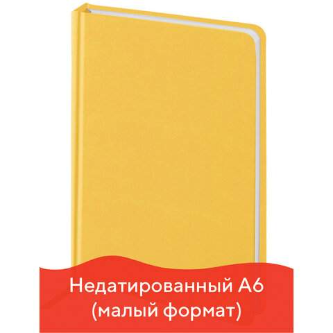 

Ежедневник недатированный BRAUBERG, A6, 160л., арт. 111684 - (3 шт.)