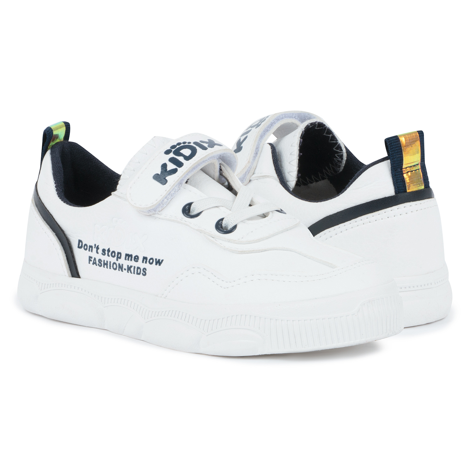 фото Кроссовки kdx белый/синий syss20-4 white/navy р.27