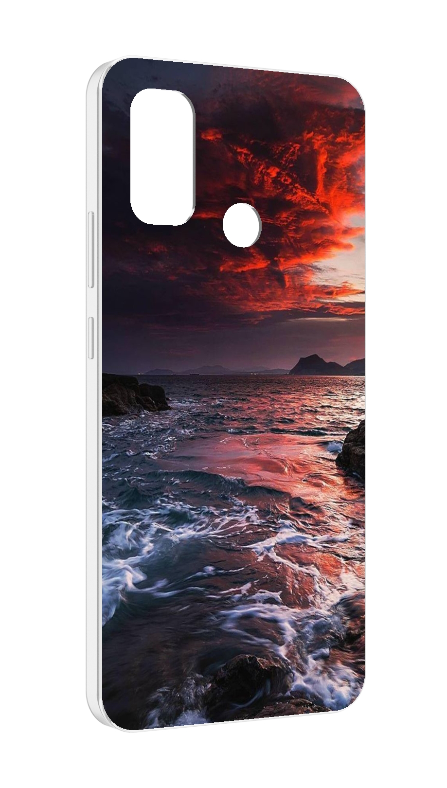 

Чехол MyPads красивый залив для UleFone Note 10P/Note 10, Прозрачный, Tocco