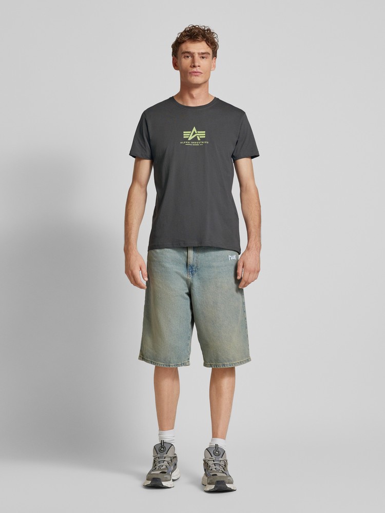 

Футболка мужская Alpha Industries 118533 серая L, 118533