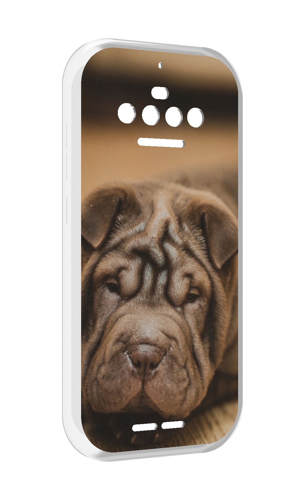 

Чехол MyPads шарпеи для Oukitel F150 R2022, Прозрачный, Tocco