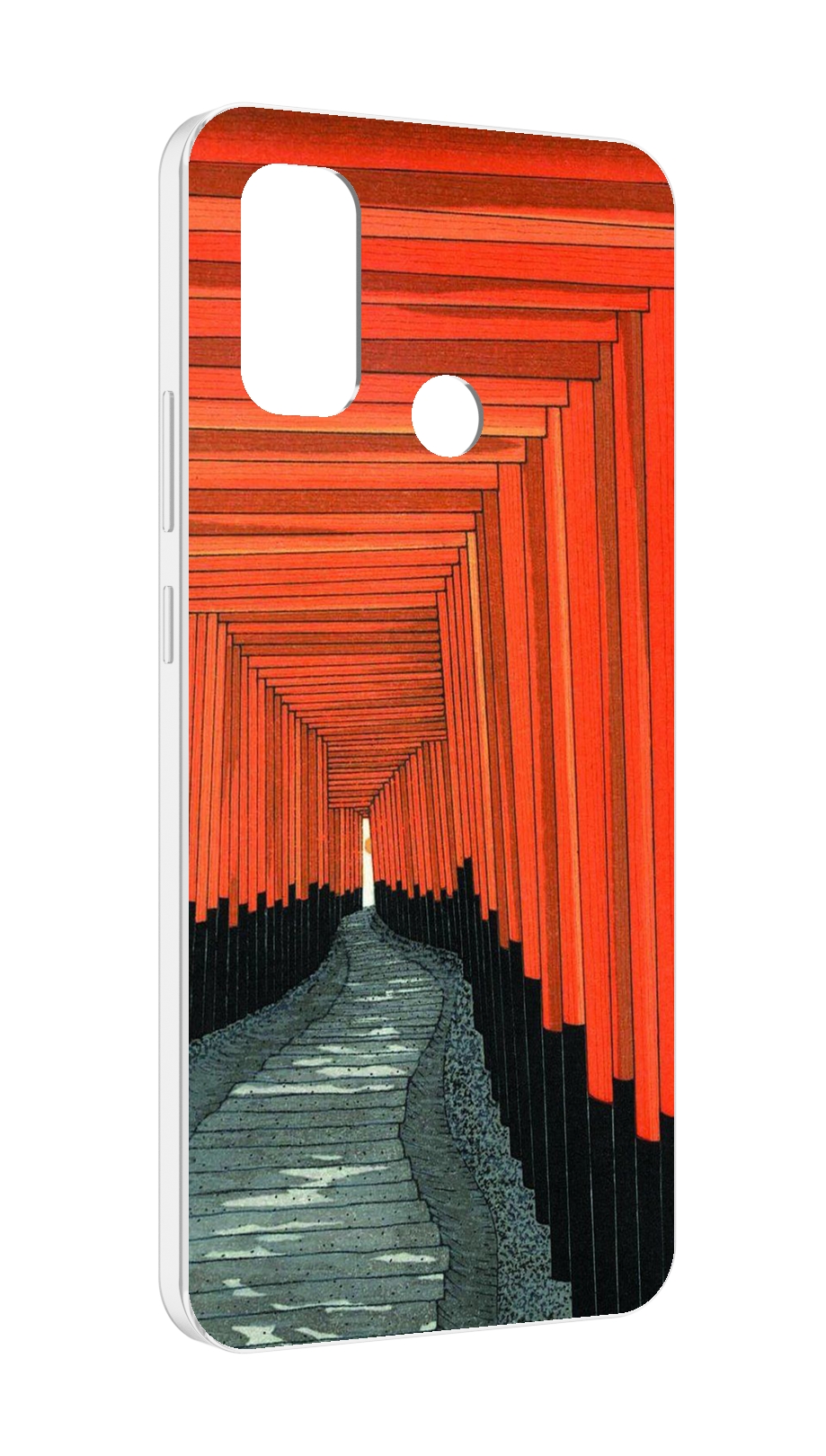 

Чехол MyPads красный коридор для UleFone Note 10P/Note 10, Прозрачный, Tocco