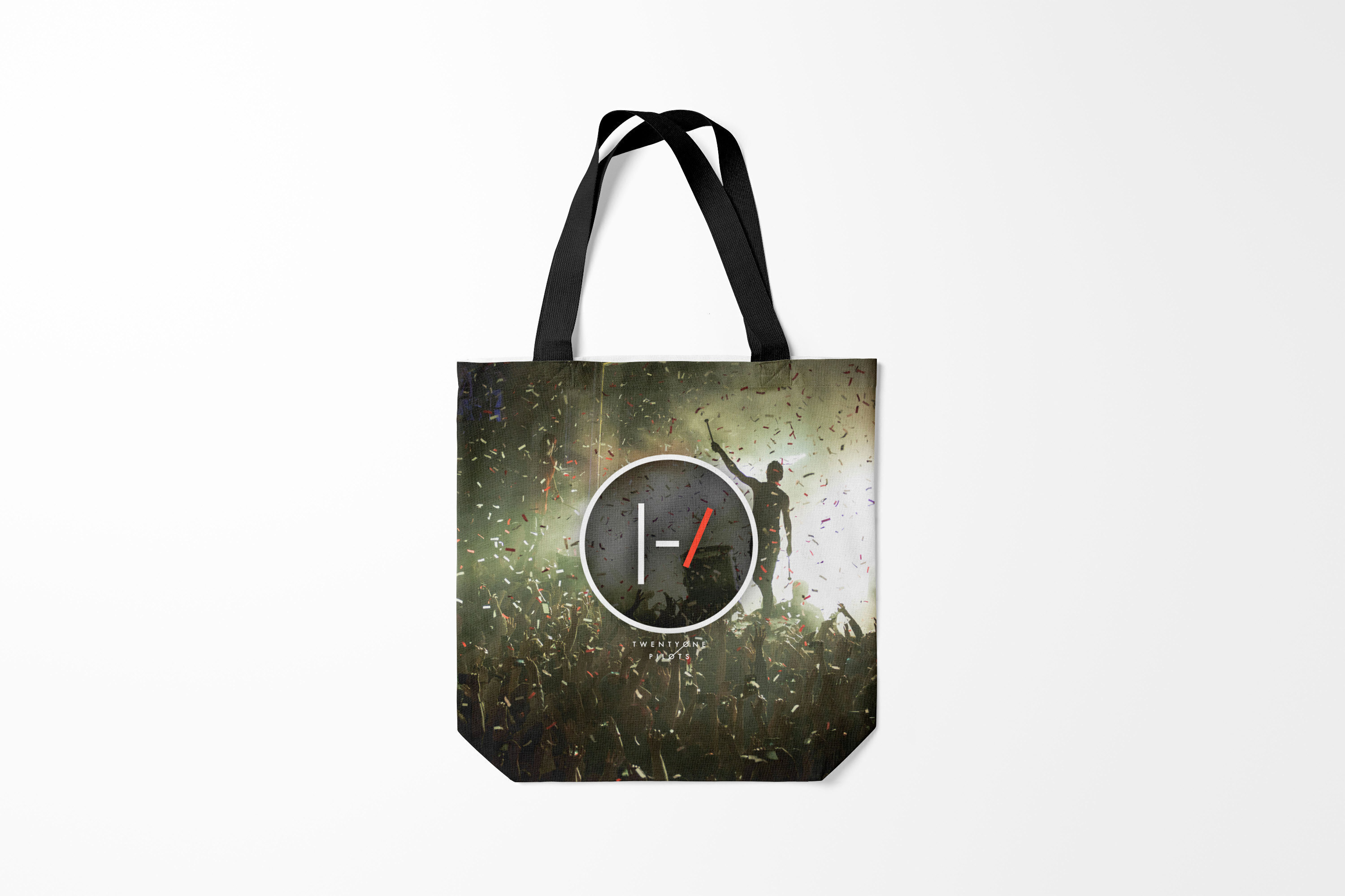 

Сумка шoппер унисекс Burnettie Twenty one pilots, черный, Twenty one pilots