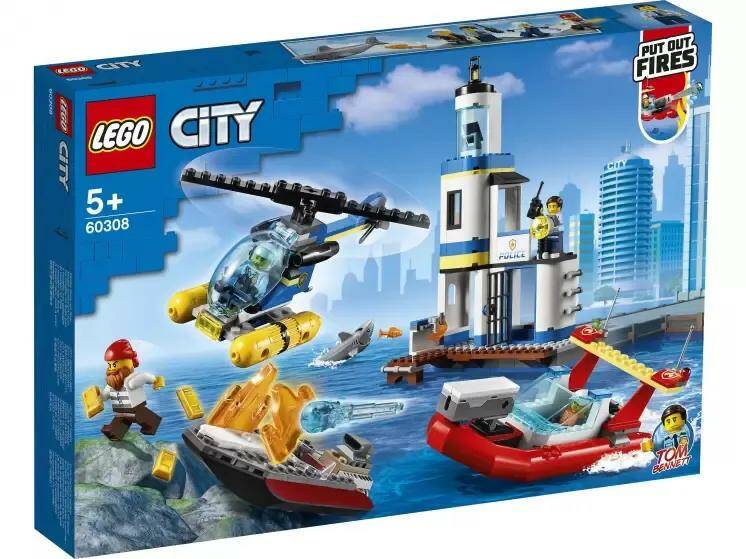 

Конструктор Lego City Операция береговой полиции и пожарных, 60308