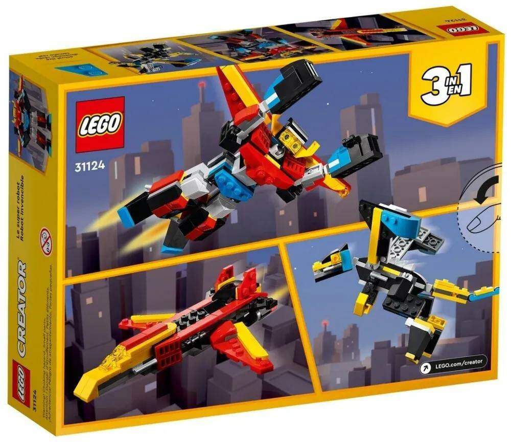 Конструктор LEGO Creator 31124 Суперробот 2900₽