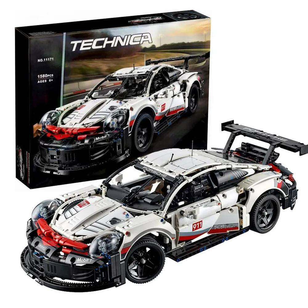 

Конструктор Porsche 911 RSR / Creator Expert / Деталей: 1580 / 11171 (сопоставим с LEGO...