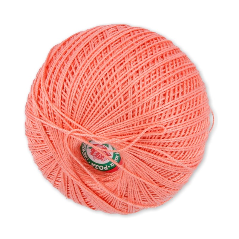 

Пряжа ПНК Кирова Роза, хлопок, 6х50 г, 330 м, №0802 (019) персиковый, Оранжевый