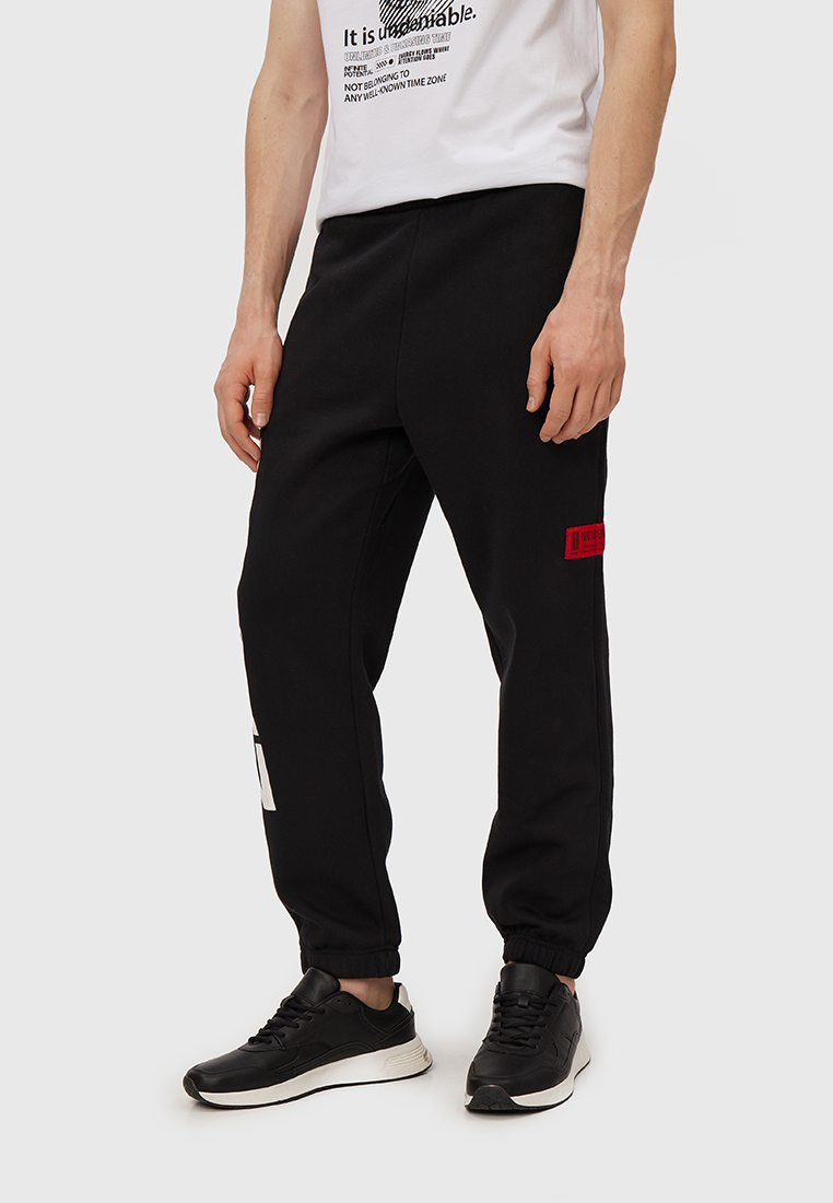 фото Спортивные брюки мужские modis m212m00332 черные 2xl