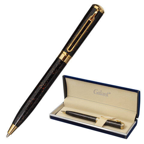 Шариковая ручка подарочная GALANT TINTA MARBLE узел 0,7 мм синяя 143501