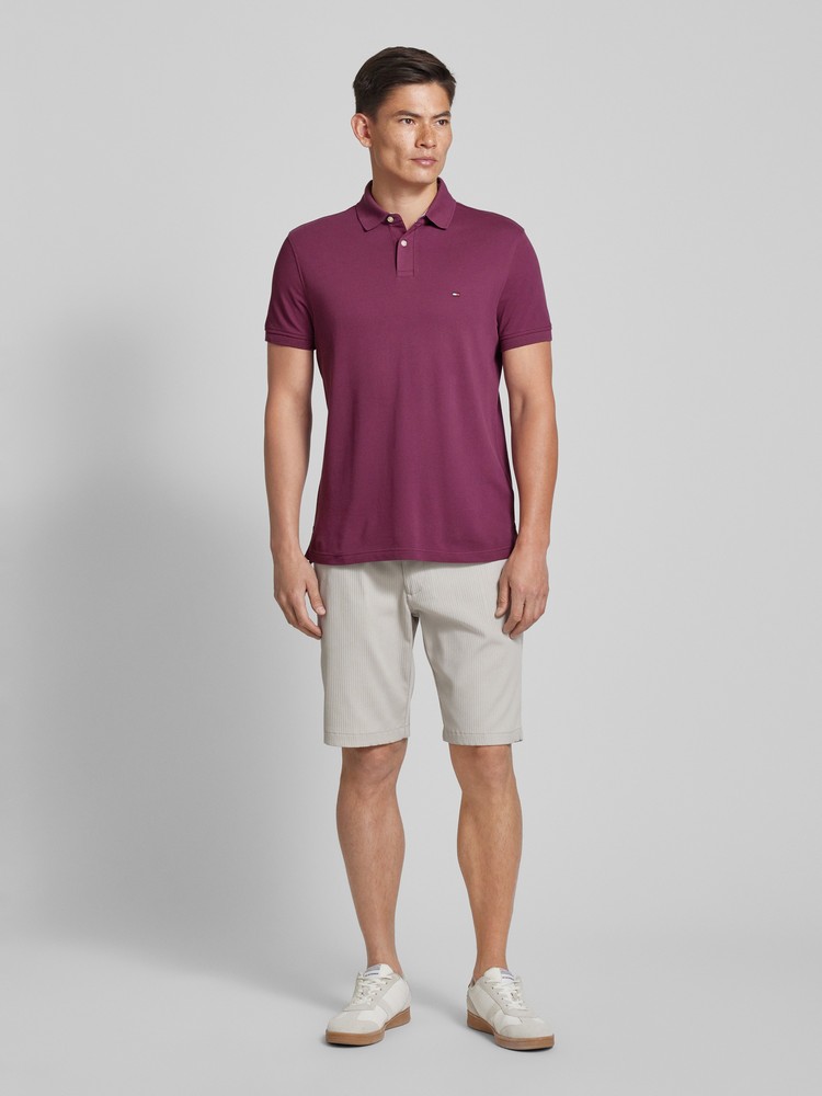 

Футболка мужская Tommy Hilfiger MW0MW17770 фиолетовая M, Фиолетовый, MW0MW17770