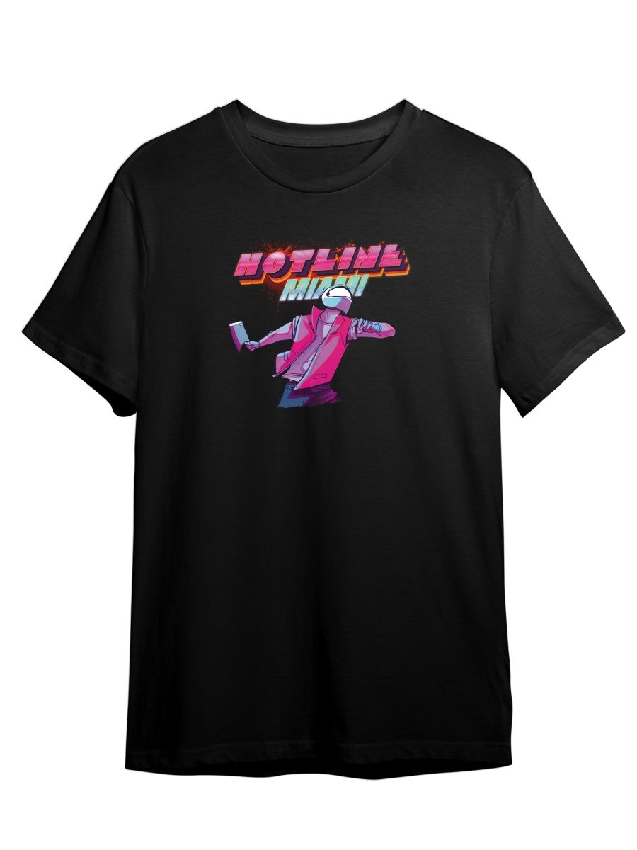 

Футболка унисекс Каждому Своё Hotline Miami/Хотлайн Майами GMHM10 черная 3XL, Черный, "Hotline Miami/Хотлайн Майами" GMHM10
