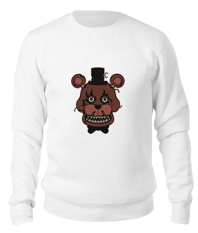 

Свитшот унисекс Printio Freddy fazbears (пять ночей у фредди) белый S, Freddy fazbears (пять ночей у фредди)