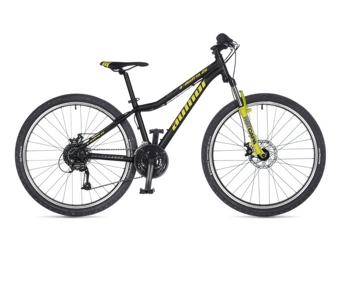 

Велосипед Author A-Matrix 26 D II (2022) black/yellow, Черный;желтый
